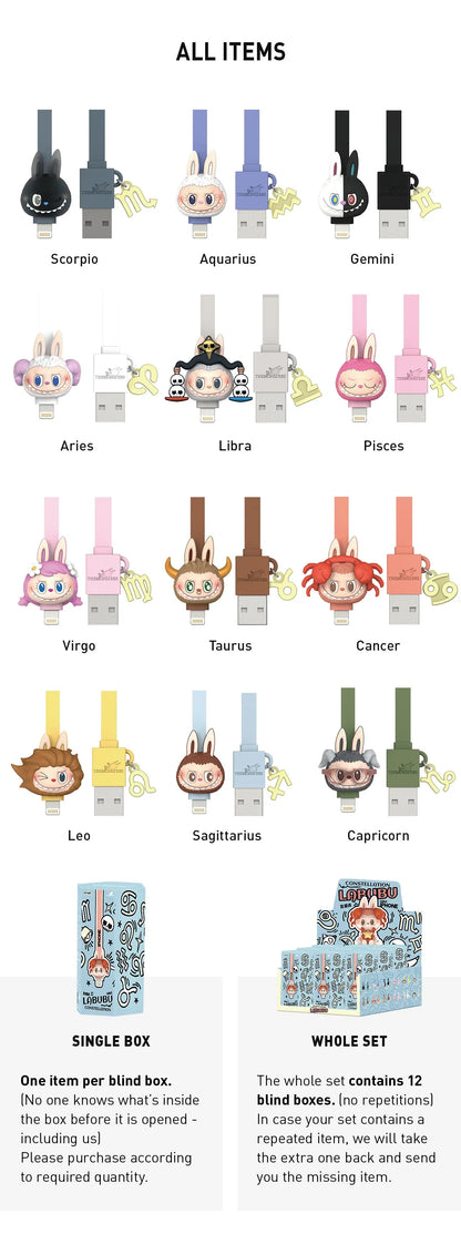THE MONSTERS Constellation Series-Cable Blind Box (iPhone)